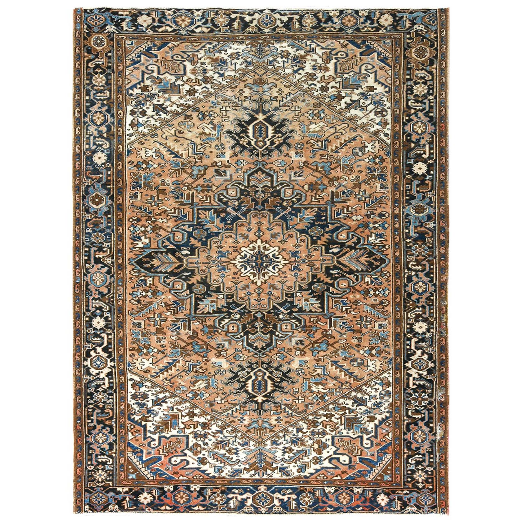 Overdyed & Vintage Rugs LUV739179